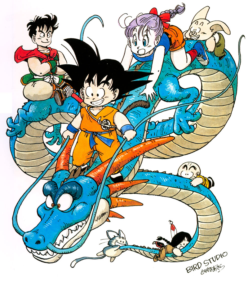 Illustration for article titled The Colorful Art of Dragon Ball